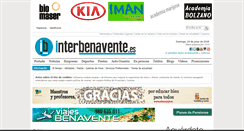 Desktop Screenshot of interbenavente.es
