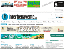 Tablet Screenshot of interbenavente.es